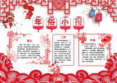 手抄报-新年，春节，除夕，新年快乐-春节(14)