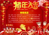 手抄报-猪年新年小报，春节，中国传统节日，过年-10